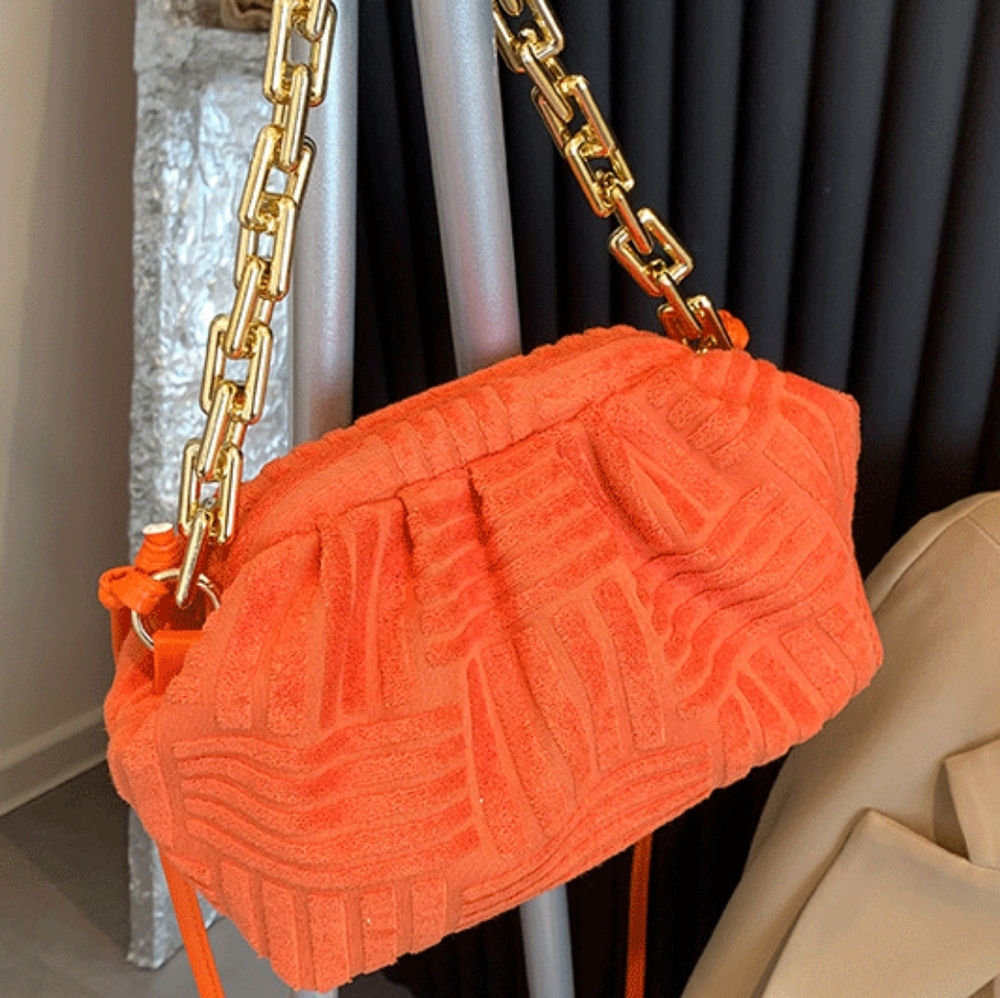 Terry Cloth Mini Crossbody